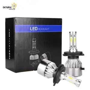 High Quality Motorcycle 60W H4 360 Light Led Replacement Headlight Bulbs Super Bright