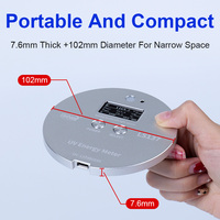 LS137 340nm à 420nm Mesure d'intensité UV Intégrateur UVALED Power Puck Radiometer Portable UV Energy Meter Radiometer