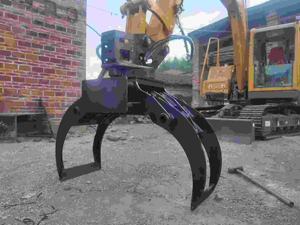 <span class=keywords><strong>Grappin</strong></span> de coupe de bois rotatif à 360 degrés pour excavatrice, machine intégrée de préhension et de sciage automatique du bois - Product Image 6