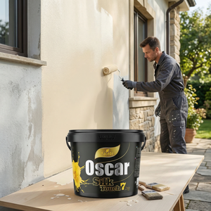 Exterior Emulsion <b>Paint</b> 7kg Water Based Weather Resistant Facade Coating for Outdoor Walls Oscar - Product Image 2