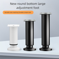 Pieds de support de meubles télescopiques réglables en métal Design moderne exclusif pour les armoires de télévision-pour le commerce transfrontalier du salon
