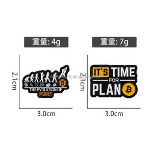 Broche en alliage élégante créative et minimaliste en métal pour la tenue, accessoire, broche de <span class=keywords><strong>plan</strong></span> temporel pour Noël et la fête nationale - Product Image 5