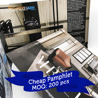 Brochure personnalisée pour les agences de design d'intérieur et de produits Impression de haute qualité pour la promotion de l'entreprise Impression numérique Flyer tri-plié