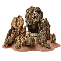 Décoration d'aquarium PKY : Mini pot suspendu en verre acrylique cristallin, cylindre de culture aquatique à pois, accessoires d'alimentation