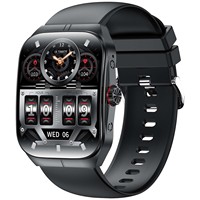 Reloj Inteligente VALDUS 2025 con Correa, Llamadas Bluetooth, Control por Voz, Resistente al Agua, Batería de 300mAh, NFC, Pronóstico del Tiempo, VS16 Pro Smart Watch