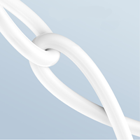 Nylon blanco USB 2,0 a Micro USB 2.4A Cable de datos de 1 metro de largo Cable de carga micro USB de cobre puro