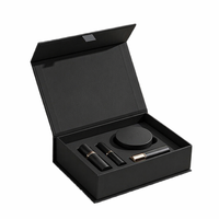 Boîtes magnétiques personnalisées, papier de haute qualité, boîte cadeau en feuille d'or, emballage de luxe, flacon de parfum, huile, cosmétiques, maquillage, boîtes cadeaux