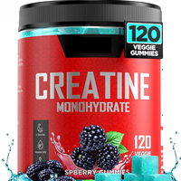 Vente en gros OEM Marque privée 5000mg Créatine Monohydrate Vitamines Bonbons gélifiés pour adultes Supplément de Créatine Monohydrate