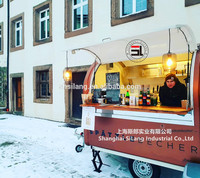 SILANG Street franchise Nourriture frite chocolat fleurs gastronomiques remorque mobile