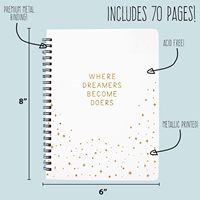 Ensemble de papeterie créative pour enfants, kit de scrapbooking à reliure spirale, cadeau pour filles
