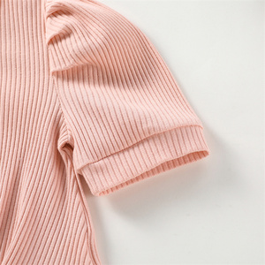 Children's Summer Clothes 2023, Girls Pit Strip Short-Sleeved Top Lace Lace Denim Bag Hip Skirt <strong>Suit</strong> Outfits for Teenage Girls/ - Product Image 4