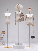 Costume modèle accessoires femme moitié humain vêtements pour femmes poupée de mariage mannequin modèle humain présentoir corps entier