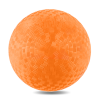 Ballon rebondissant gonflable en caoutchouc de 8,5 pouces pour l'extérieur et l'intérieur, ballon de terrain de jeu, ballon de dodgeball