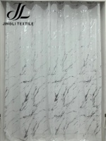 Voilage en mousseline doré scintillant 100 % polyester à motifs abstraits et géométriques, écologique, filtrant la lumière, texture résistante