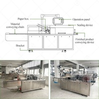 Machine automatique d'emballage de paquet de boxe de boîte de parfum de luxe de crayon d'épice de grand carton de thé de poche alimentaire