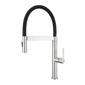 Brass Modern Single Handle Kitchen Hot/Cold Water Faucet Swivel Sink Magnetic Holder <b>Deck</b> Mounted Single Hole Pull Spray Tap - Product Image 1