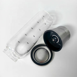 Moulin à sel et poivre premium avec ligne de mesure, shaker à épices en verre à granulométrie réglable pour la <span class=keywords><strong>cuisine</strong></span> et les assaisonnements de barbecue - Product Image 2