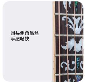 <span class=keywords><strong>Guitarra</strong></span> Acústica D26 de Alta Gama, Completamente Sólida, con Incrustaciones de Abulón, Hecha a Mano - Product Image 5