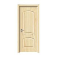 Porte en bois MDF pour chambre à coucher, design simple et moderne, blanc, insonorisée, imperméable et résistante à l'humidité, vente en gros d'usine