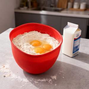 Revêtements de bol en silicone pour mélangeurs, revêtement de bol mélangeur de 5 litres avec couvercle, bols en silicone réutilisables pour mélangeurs de pâtisserie - Product Image 2