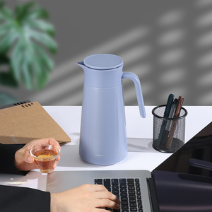 PINKAH <span class=keywords><strong>Théière</strong></span> isotherme de luxe 1400 ml en acier inoxydable à double paroi avec <span class=keywords><strong>infuseur</strong></span>, carafe à café à séparation thermique, garde le chaud pendant 24 heures - Product Image 3