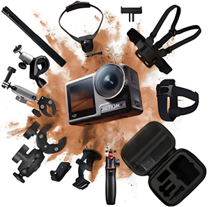 Kit de Accesorios de Buceo para Cámara de Acción DJ1 Black 3/4/5 Pro, Carcasa Flotante Impermeable IP68 de 60m con Insertos Antivaho - Product Image 4