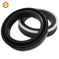 Joint d'étanchéité hydraulique OUY en PU/caoutchouc et nylon combinés pour la réparation des vérins hydrauliques d'excavatrices