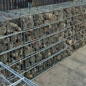 50X100mm kare delik ile kaynaklı <span class=keywords><strong>Gabion</strong></span> duvar <span class=keywords><strong>Gabion</strong></span> kutusu mevcut boyut hizmeti kesilmiş - Product Image 3