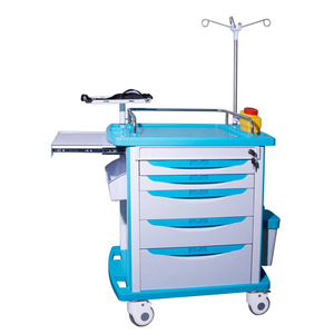 Chariot médical multifonctionnel Kang Zhi Xing KX-12B1 avec tiroirs et poteau porte-perfusion - Product Image 1
