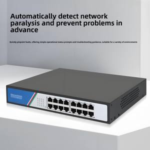 Commutateur réseau Gigabit 16 ports, fabricant d'origine, <span class=keywords><strong>switch</strong></span> <span class=keywords><strong>Ethernet</strong></span> 1000 Mbps avec surveillance de bande passante pour le réseau domestique - Product Image 4