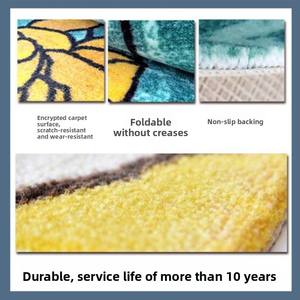 Alfombra de Nailon Personalizada para Hotel, Impresa en Alta Definición, para Pasillos de KTV, Salones de Banquetes, Cines, Habitaciones Privadas, Ignífuga, Antideslizante - Product Image 4