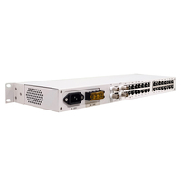 2E1 Transmission 30 canaux voix PCM multiplexeur Fxo Fxs voix sur 2 E1 (1 + 1 Protection) PCM-MUX