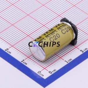 Condensador Electrolítico de Aluminio SMD VKME2102C680MV, D10xL21mm 68uF 20% 160V 850mA-100kHz - Product Image 2