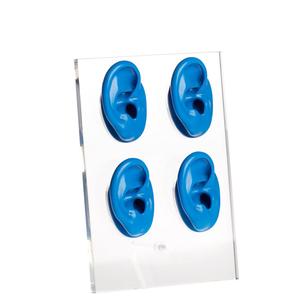 Bagues auriculaires en Silicone, présentoir carré, à quatre lentilles de haute qualité - Product Image 1