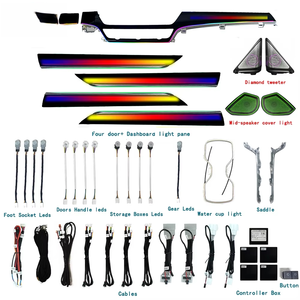 Aggiornamento LED Symphony per Accord 10a Gen Inspire 2018-2022, 64 Colori, Installazione OEM, Luce Ambientale Interna per Auto - Product Image 1