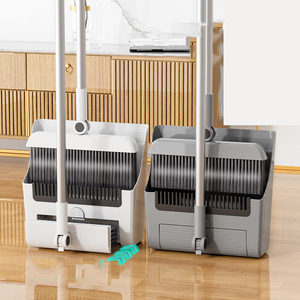 3-Trong-1 Có Thể Gập Lại Xoay Dài Bàn Chải Thiết Lập Mới Thuận Tiện Hộ Gia Đình Công Cụ Làm Sạch Nhựa Chổi Cleaner Bàn Chải Và Quét Dọn Bộ - Product Image 6