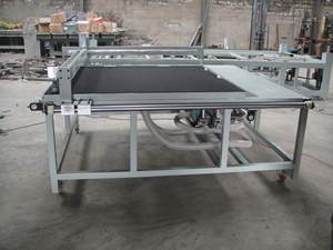 Fabrikpreis Eworld JQZ-1212 Kleine Manuelle Glasschneidemaschine mit Motor 1200x1200mm - Product Image 3