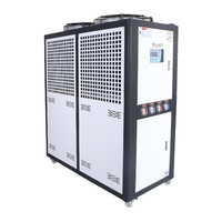 Excellent refroidisseur de refroidissement 5HP R22/R407C refroidisseur en plastique d'injection refroidisseur d'eau industriel refroidi par air de 5 tonnes à vendre