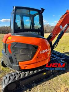Para Kubota U55 Mini excavadora de Japón usada 5 toneladas Mini máquina excavadora para la venta con componente de motor central - Product Image 2