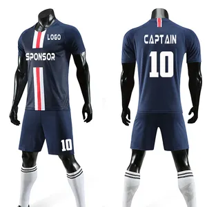 Yüksek kaliteli futbol kıyafetleri stokta tay kaliteli süblimasyon futbol formaları 19-20 sezon kulüpleri tasarımlar düşük MOQ