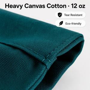 Teal Cotton <b>Tote</b> <b>Bag</b> <b>Nurse</b> Letter Print Long Handle Reusable Shopping Grocery <b>Bag</b> - Product Image 4