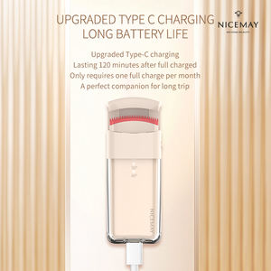 Ensemble de recourbe-<span class=keywords><strong>cils</strong></span> portable, idéal pour les voyages, poignée ergonomique, facile à transporter dans une trousse de maquillage pour des boucles parfaites partout - Product Image 6