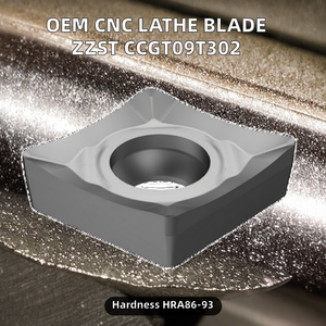 CCGX09T304-AL H10 Plaquette de tournage CNC en carbure de tungstène pour panneau de commande de moteur électrique industriel avec vitesse de ventilateur réglable - Product Image 2