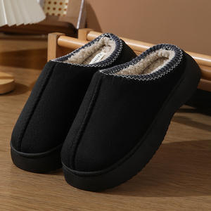 Autumn Winter Warm Fuzzy Cloud Slides Custom House <b>Indoor</b> Fur <b>Shoes</b> PVC Outsole Anti-Slip Comfortable New Design <b>for</b> <b>Men</b> Women - Product Image 6