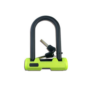 साइकिल सामान लोकप्रिय कस्टम सुरक्षा विरोधी चोरी 2 चाबियाँ मोटरसाइकिल यू बाइक ताला साइकिल ताला - Product Image 5