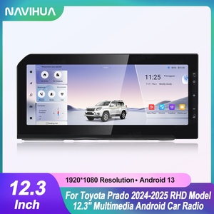 Navihua pour Toyota Prado LC250 2024 2025 – Autoradio Android de pointe avec Carplay, lecteur DVD, système stéréo et navigation GPS - Product Image 2