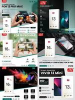 Écran LCD HD+ JH pour iPhone XR/X/XR/11/12/13/14/15/16/17 Pro Max Plus - Remplacement d'écran tactile Incell avec haute luminance