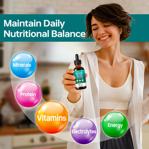 Itawel Vegano 10 en 1 Gotas Líquidas de Guanábana Suplemento con Musgo Marino, Moringa, Orégano, Cúrcuma y <span class=keywords><strong>Ashwagandha</strong></span> para Hombres y Mujeres - Product Image 5