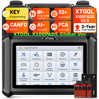 Programador de Llaves Inteligentes XTOOL X100PADS Todo en Uno, Lector de Códigos OBD2, Escáner de Diagnóstico Automotriz, Equipo de Programación de Llaves de Auto EEPROM