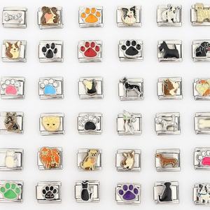 New Italian Style Dog Claw Series <b>Charm</b> Bracelet Personalized Modular Assembly Chain Stainless Steel Jewelry - Product Image 2